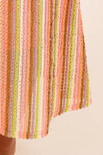 Load image into Gallery viewer, Striped Crochet Vacation Dress