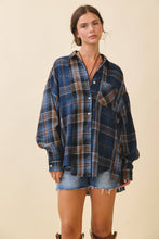 Load image into Gallery viewer, 8376EN Kambrie Plaid Flannel Shirt