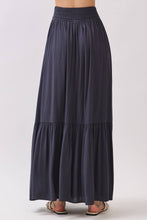 Load image into Gallery viewer, Ruffled Smocked Waist Tiered Maxi Skirt - VS3399B