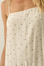 Load image into Gallery viewer, Polka Dot-Print Drop-Waist Cami Maxi Dress
