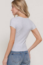 Load image into Gallery viewer, Short Sleeve Basics Top
