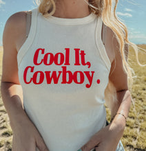 Load image into Gallery viewer, Cool It Cowboy Tank
