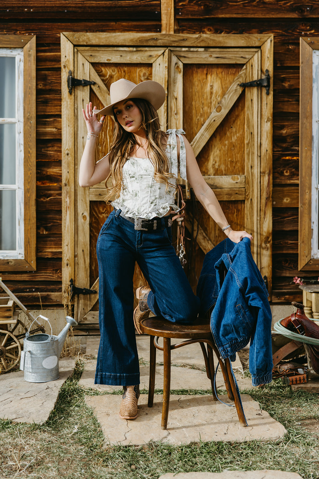 Rosaliee Eyelet Corset