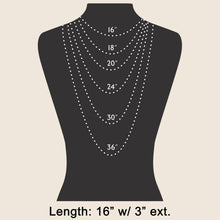 Load image into Gallery viewer, Western Cowboy Boot Heart Pearl Charms Chain Necklace
