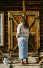 Load image into Gallery viewer, Sophia Denim Maxi Skirt
