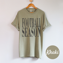 Load image into Gallery viewer, Distressed Football Season Tee Shirt
