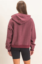 Load image into Gallery viewer, Harper Dark Cherry Hoodie
