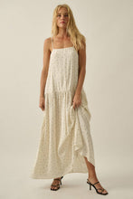 Load image into Gallery viewer, Polka Dot-Print Drop-Waist Cami Maxi Dress
