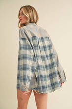 Load image into Gallery viewer, 8376EN Kambrie Plaid Flannel Shirt
