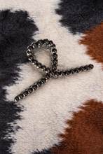 Load image into Gallery viewer, Faux Navajo Pearl Claw Clip - French Twist
