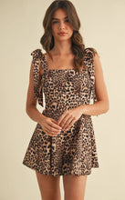 Load image into Gallery viewer, Leopard Flared Romper

