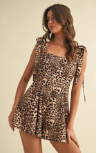 Load image into Gallery viewer, Leopard Flared Romper
