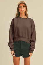 Load image into Gallery viewer, Classic Cropped Long Sleeve Sweatshirt
