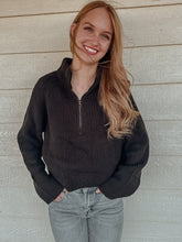 Load image into Gallery viewer, Mallory Half Zip Sweater
