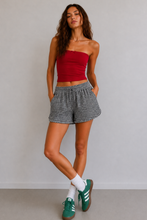 Load image into Gallery viewer, GINGHAM LOUNGE SHORTS
