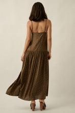 Load image into Gallery viewer, Polka Dot-Print Drop-Waist Cami Maxi Dress
