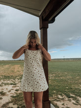 Load image into Gallery viewer, Floral Denim Mini Dress

