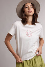 Load image into Gallery viewer, HORSESHOE WESTERN GRAPHIC CREW NECK TEE / WL26-13283
