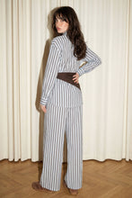 Load image into Gallery viewer, Striped Top Pants and Scarf Set

