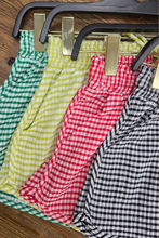 Load image into Gallery viewer, GINGHAM LOUNGE SHORTS
