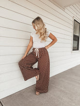 Load image into Gallery viewer, Polka Dot Wide Leg Pants
