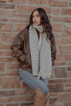 Load image into Gallery viewer, Dove Multi Ribbed Scarf
