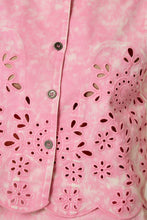 Load image into Gallery viewer, 71098 Embroidered Eyelet Washed Vest
