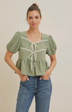 Load image into Gallery viewer, Good Company Peplum Top
