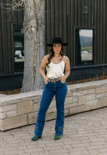 Load image into Gallery viewer, Whipstitch Satin Camisole
