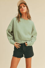 Load image into Gallery viewer, Classic Cropped Long Sleeve Sweatshirt
