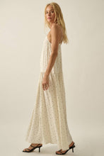Load image into Gallery viewer, Polka Dot-Print Drop-Waist Cami Maxi Dress
