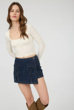 Load image into Gallery viewer, Denim Mini Skort
