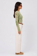 Load image into Gallery viewer, CT12366-1 - DAINTY PRINT FITTED MESH TOP
