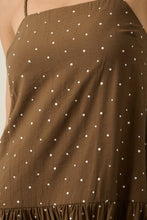 Load image into Gallery viewer, Polka Dot-Print Drop-Waist Cami Maxi Dress
