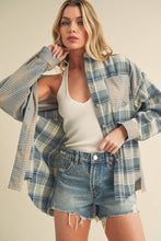 Load image into Gallery viewer, 8376EN Kambrie Plaid Flannel Shirt
