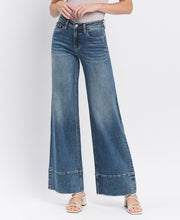 Load image into Gallery viewer, HIGH RISE A LINE WIDE LEG JEANS LV1633

