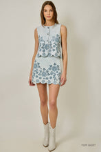 Load image into Gallery viewer, 71098 Embroidered Eyelet Washed Vest
