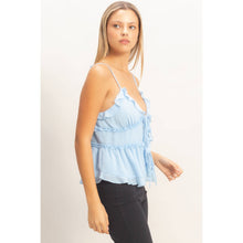 Load image into Gallery viewer, Layered Tie-Front Cami
