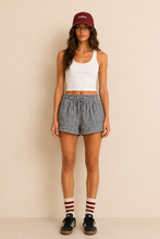 Load image into Gallery viewer, GINGHAM LOUNGE SHORTS
