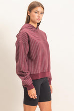 Load image into Gallery viewer, Harper Dark Cherry Hoodie
