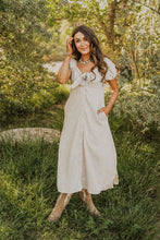Load image into Gallery viewer, Prairie Maxi Linen Dress
