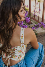 Load image into Gallery viewer, Chloe Floral Corset Top

