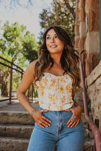 Load image into Gallery viewer, Chloe Floral Corset Top

