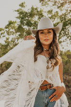 Load image into Gallery viewer, Ruffled Lace Flyaway Maxi Top
