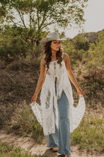Load image into Gallery viewer, Ruffled Lace Flyaway Maxi Top
