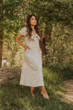 Load image into Gallery viewer, Prairie Maxi Linen Dress
